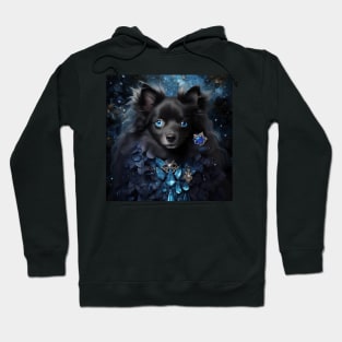 Jewelled Schipperke Hoodie